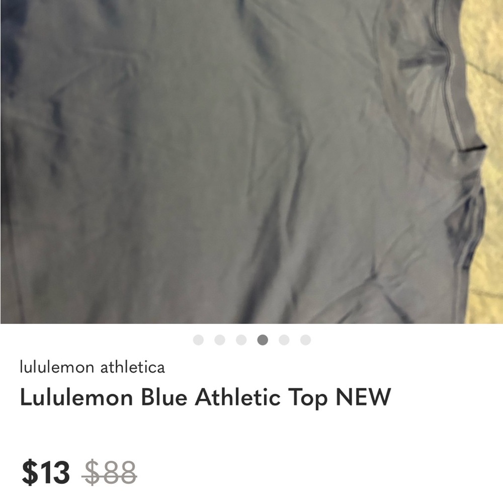 Bundle: designer vest + 2 lululemon tops - Picture 9 of 9